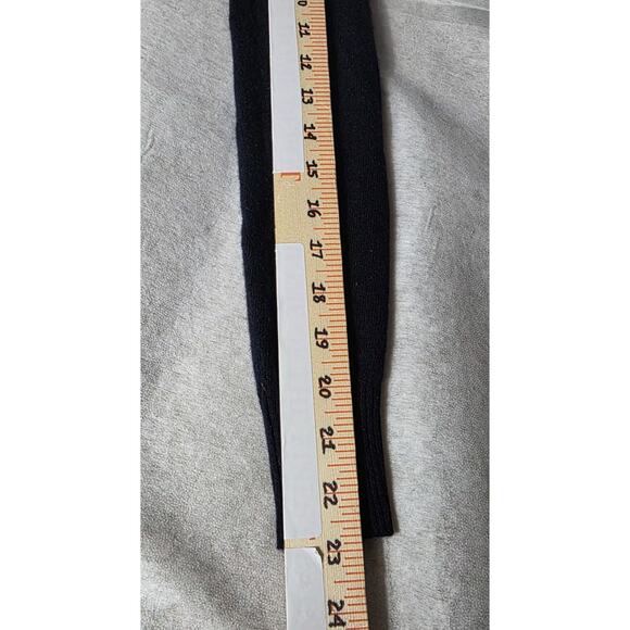 J.Crew Woman XS Pullover Heart Sweater Long Sleeve Wool Cashmere Blend Navy Blue - Picture 6 of 7